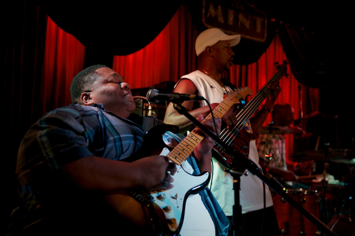 Derwin "Big D" Perkins and Cornell Williams at The Mint