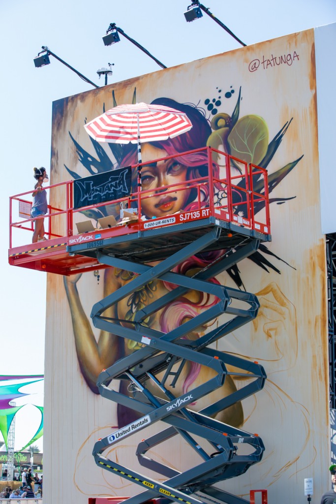 Art in action at KAABOO