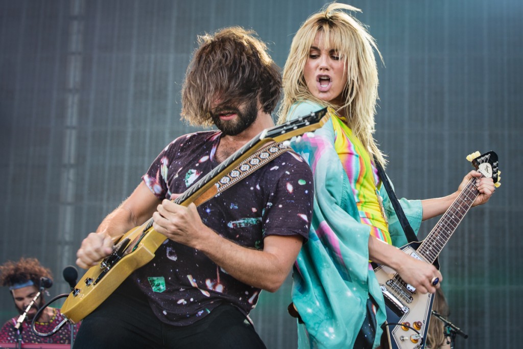 Grace Potter and Benny Yurco going back-to-back