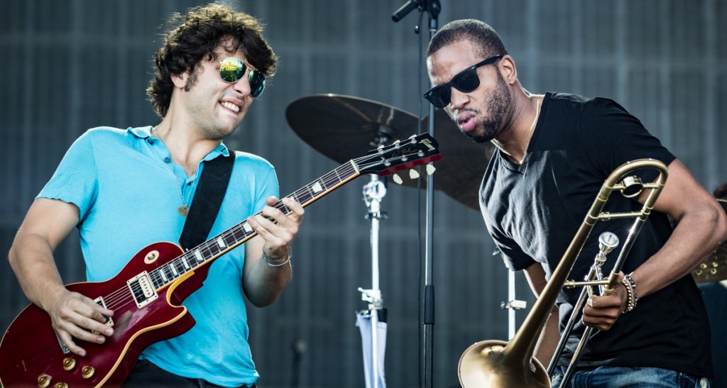 Troy "Trombone Shorty" Andrews and Orleans Avenue's Pete Murano